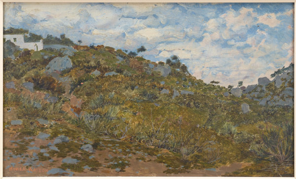 Homer Watson "Landscape Under a Cloudy Sky" 1890