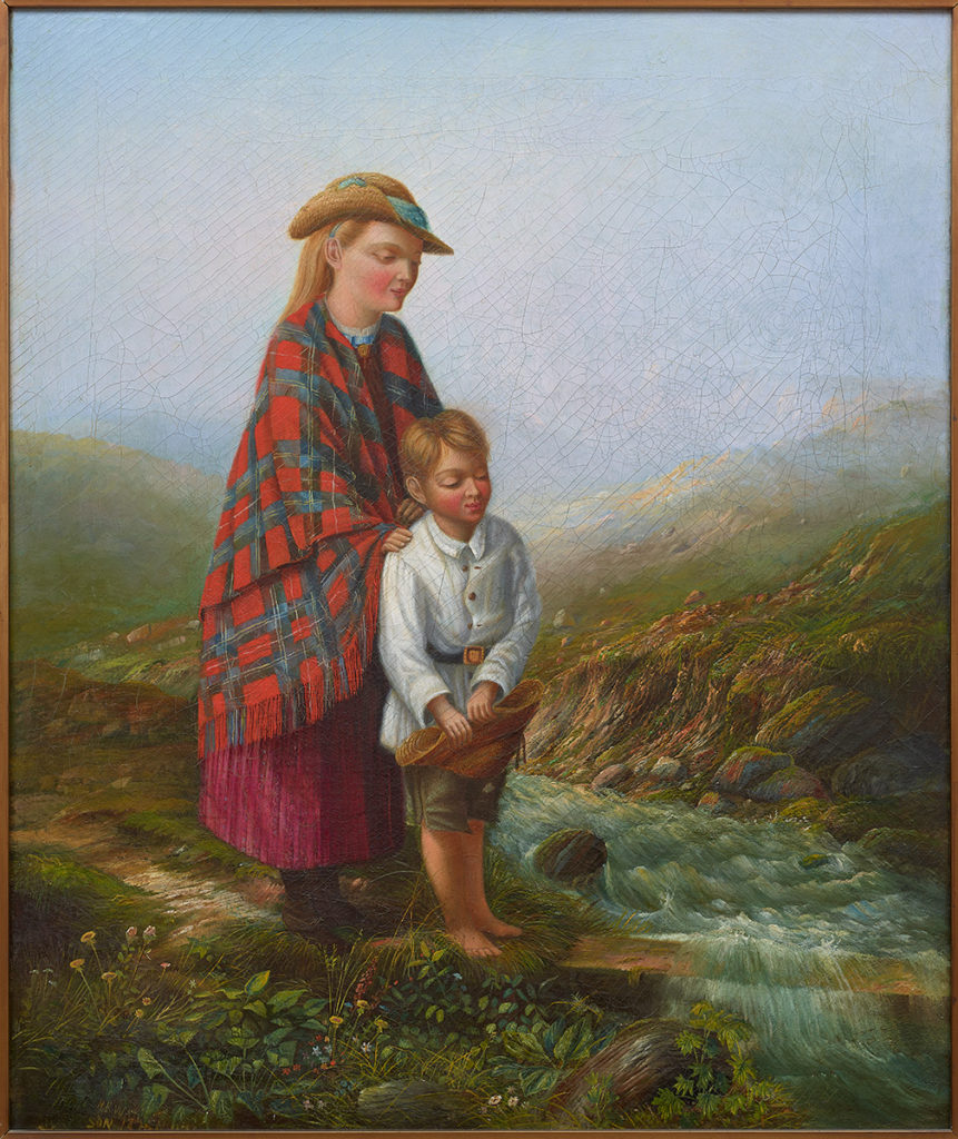 Homer Watson "The Swollen Creek" c.1870