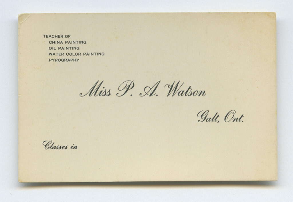 Phoebe Watson Business Card