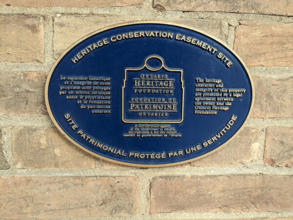 Provincial Historical Plaque for Homer Watson House